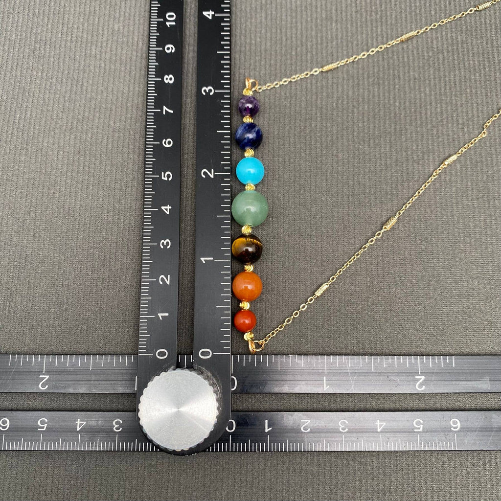 Stone Planets Chakra Necklace