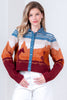 Western Movie Cardigan: Blue Sky