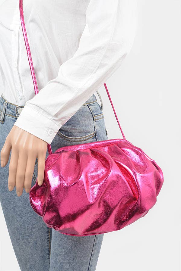 Totally Adorbs Metallic Purse: Gold