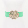 Mint Metal Gingko Buckle Belt