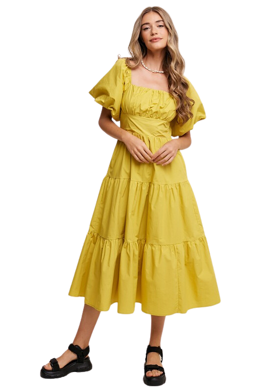 Lemon Grass Garden Dress