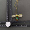 Vintage Rhinestone Bee Brooch