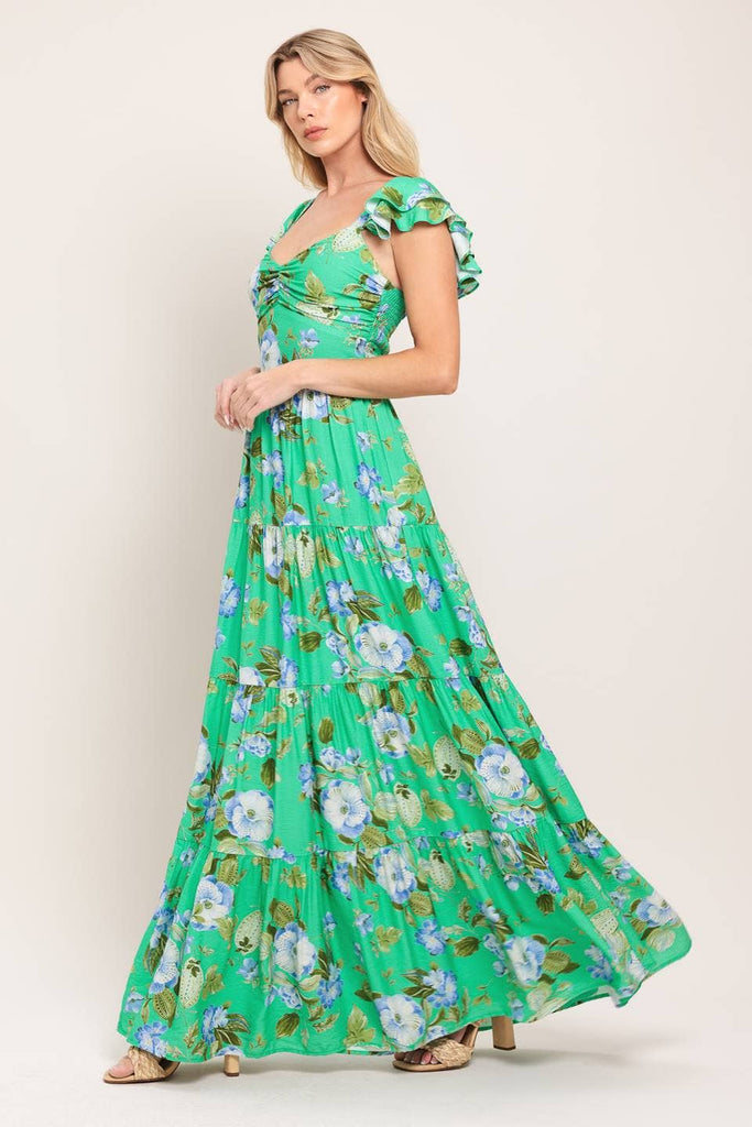 Aquamarine Dream Maxi Dress