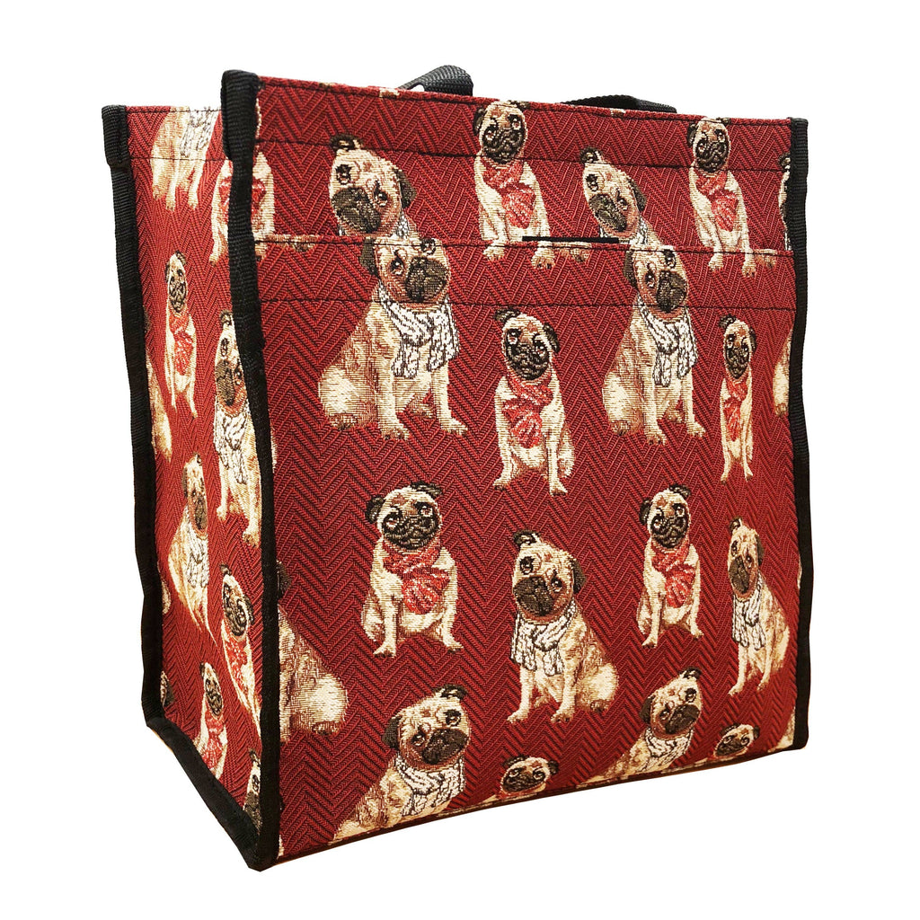 Pug Tapestry Tote Bag