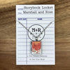 Book Locket Necklace - The Catcher in the Rye: Stainless Steel