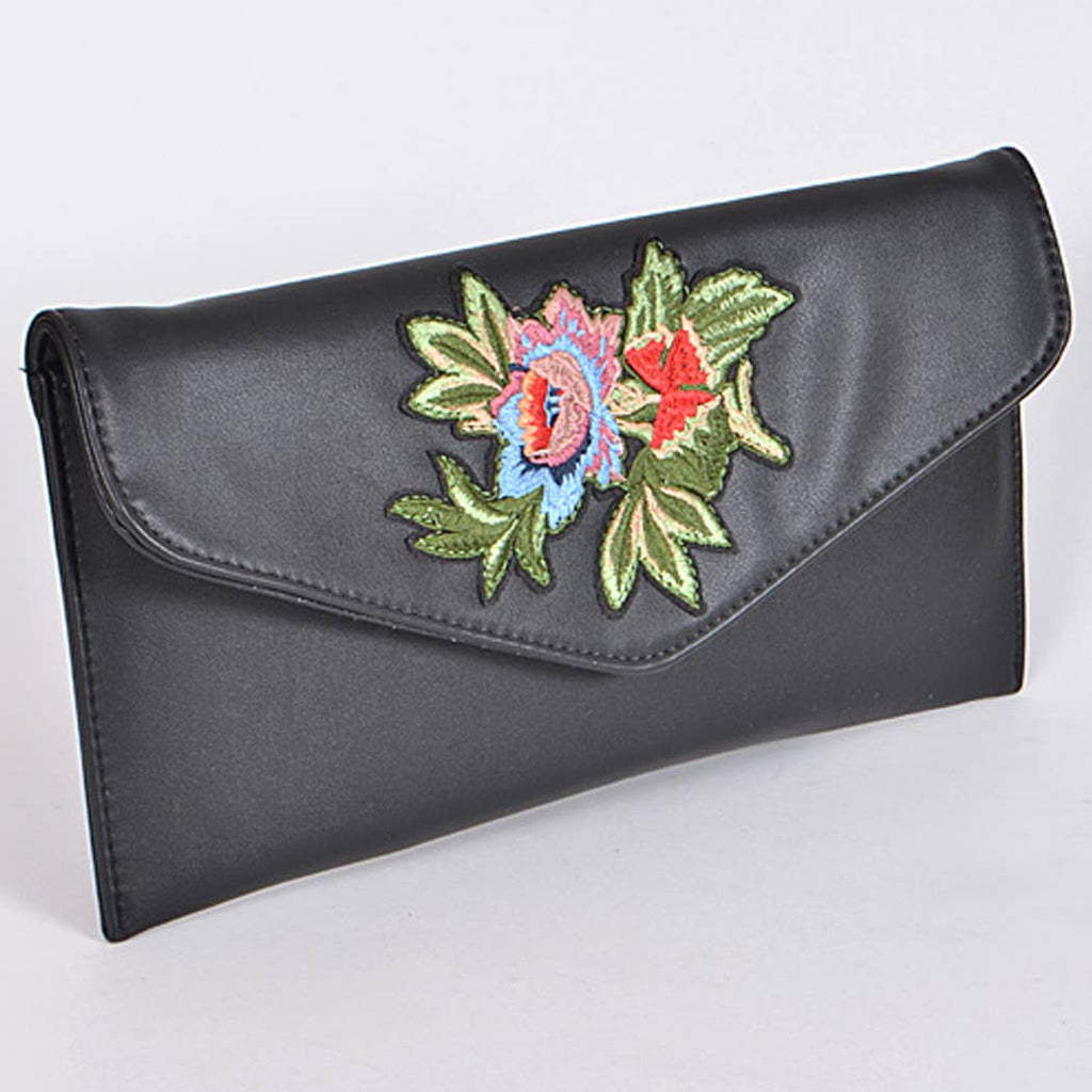 Wild Flowers Envelope Clutch