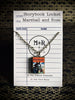 Book Locket Necklace - Black Beauty: Bronze