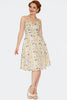 Embroidered Floral Eyelet Dress