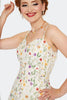 Embroidered Floral Eyelet Dress