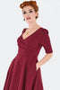 Claret Crossbody Cutie Dress