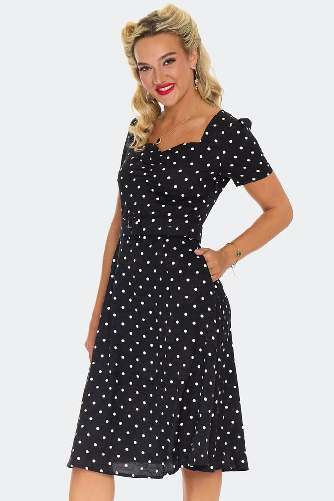 Polka Dot Sweetheart Dress
