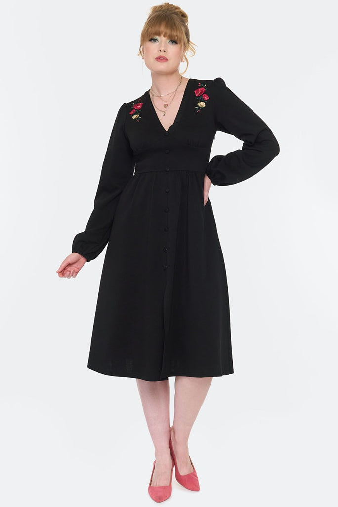 French Rose Lilian Dress