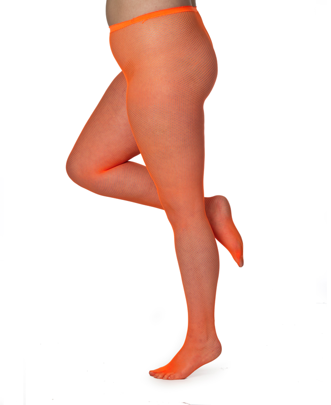 Fishnet Tights: Nude / One Size
