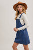 Denim Overall Mini Dress