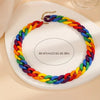 Chain Of Love Rainbow Necklace