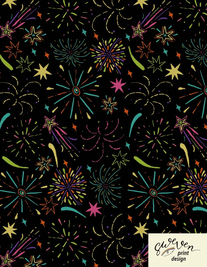 Electric Sky Fireworks Dress