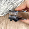 Moon Skull Moth Hair Clip