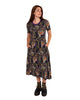 Books and Cats Midi Dress