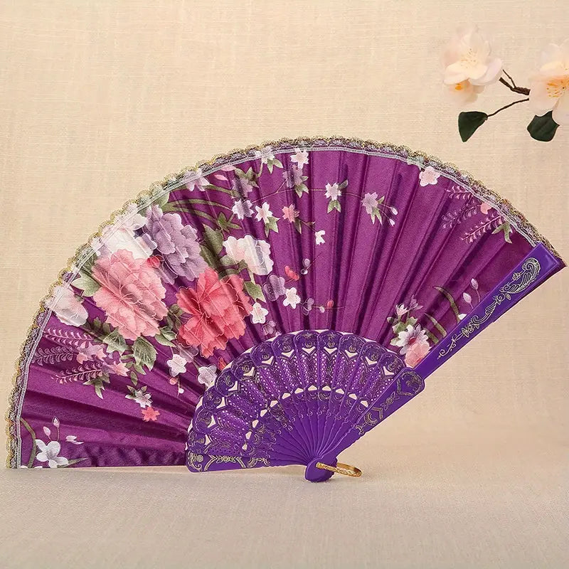 Assorted Hotflash Folding Hand Fans