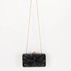 Twist Knot Hardcase Clutch: BK