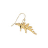 Times Gold Stegosaurus Earrings