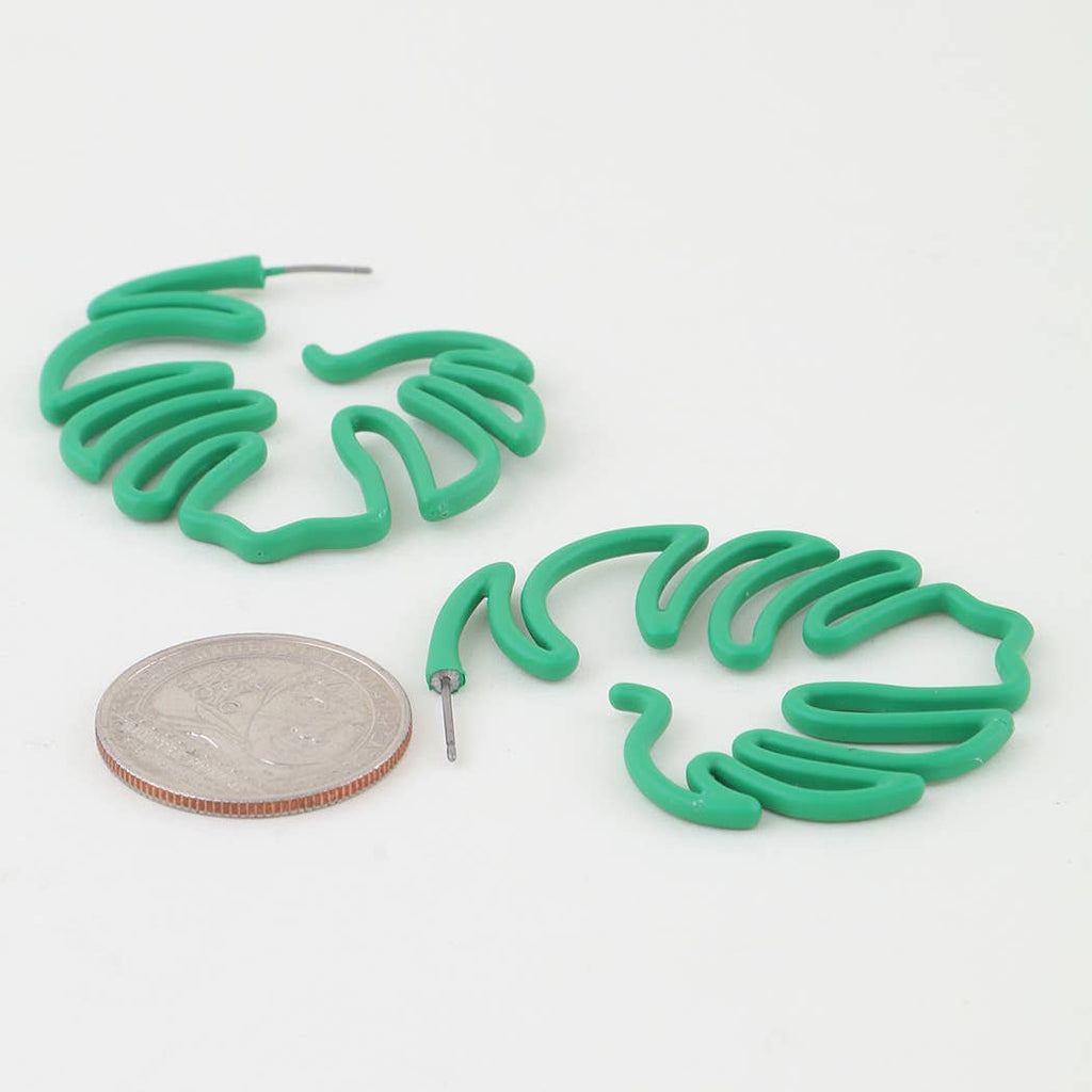 Monsterra Hopp Earrings