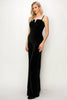 Buttery Black Velvet Jumpsuit