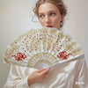 Peacock Showgirl Hand Fan6