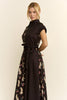 Cherry Cheetah Maxi Dress