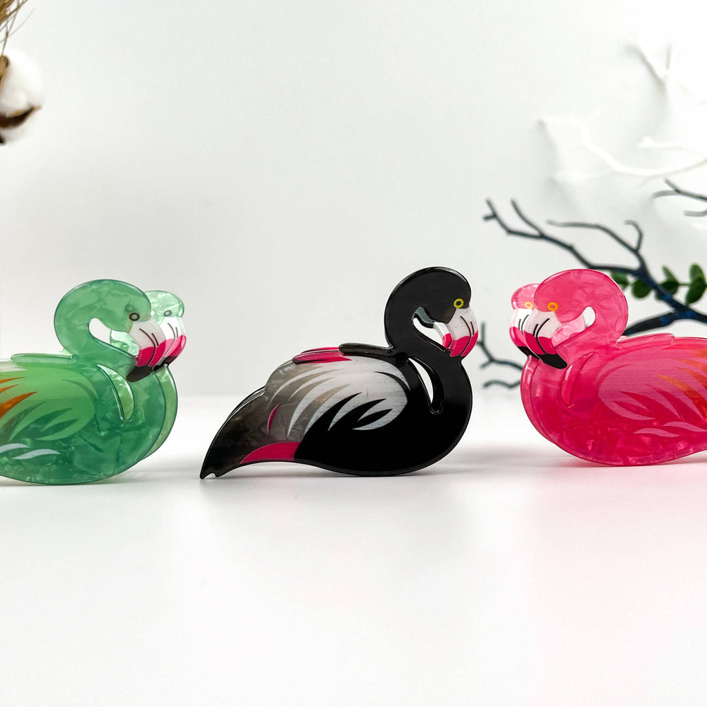 Flamingo Hair Claw