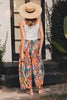 Fruit Medley Tropical Wide Leg Pants