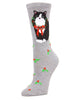 Christmas Cat Crew Socks