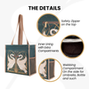 Swan Shopper Shoulder Bag
