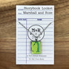 Book Locket Necklace - The Giving Tree: Stainless Steel