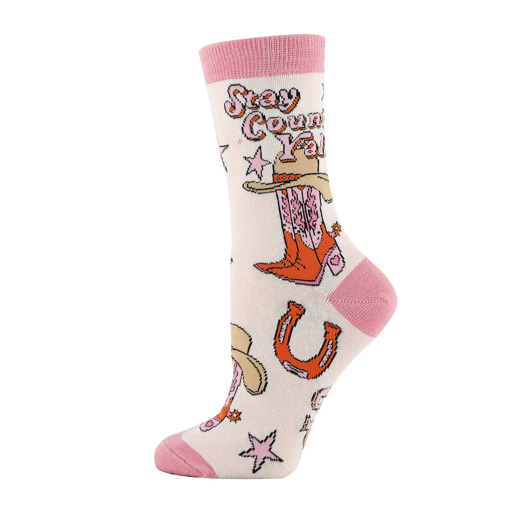 Giddy Up Western Fun Socks