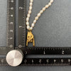 Rock & Roll Charm Pearl Beaded Necklace