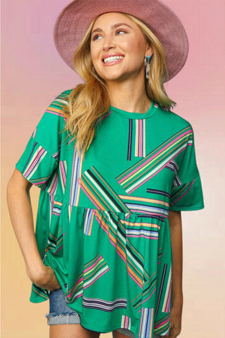 Paradise Garden Cotton Voile Top