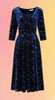 Enchanted Night Velvet Dress