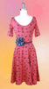 Wander Through The Poppy Fields Dress