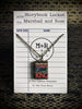 Book Locket Necklace - The Shining - Topiary Maze: Bronze