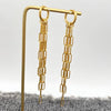 18K Plated Chain Fringe Earrings
