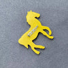 Horse Of Course Acrylic Brooch
