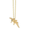 Gold Stegosaurus Necklace