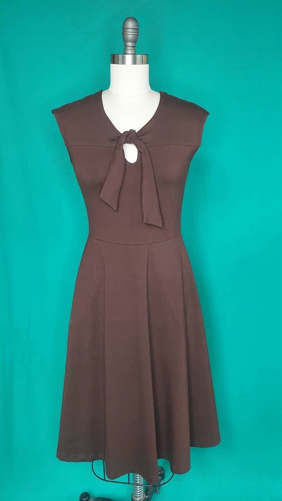 Knot Your Average Dress: Chocolate