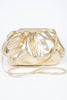 Totally Adorbs Metallic Purse: Gold