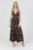 Floral Twist Maxi Dress