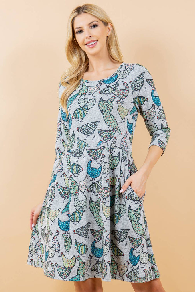 Henhouse Soft Knit Dress