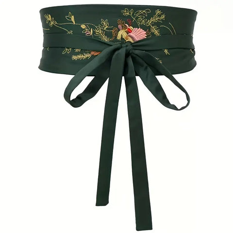 Blue Denim Obi Belt