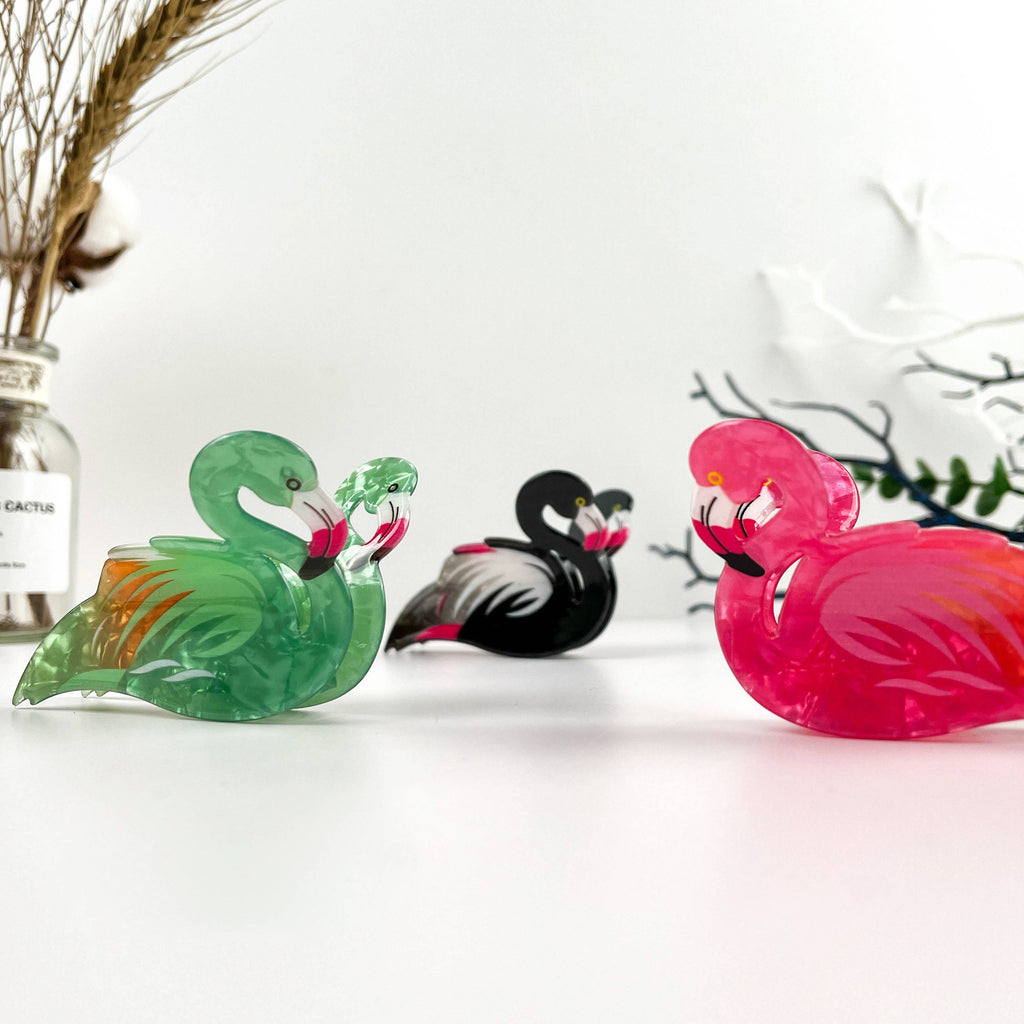 Flamingo Hair Claw