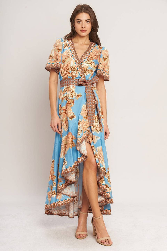 Lake Como Flutter Dress